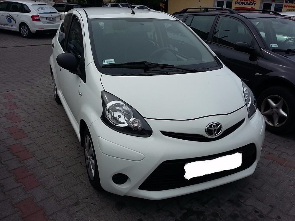 Toyota Aygo (20132014) Where is VIN Number Find