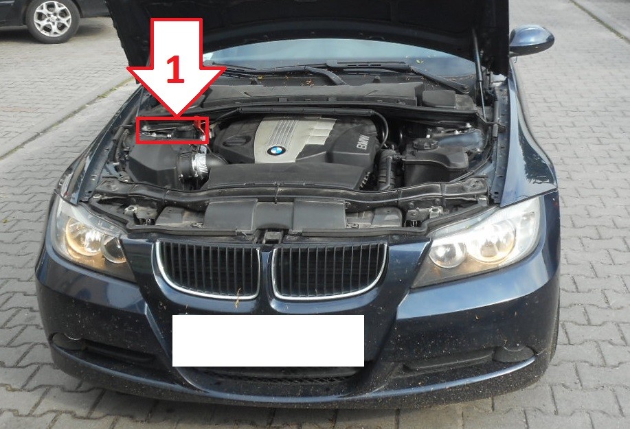 BMW 318 (20062012) Where is VIN Number Find Chassis