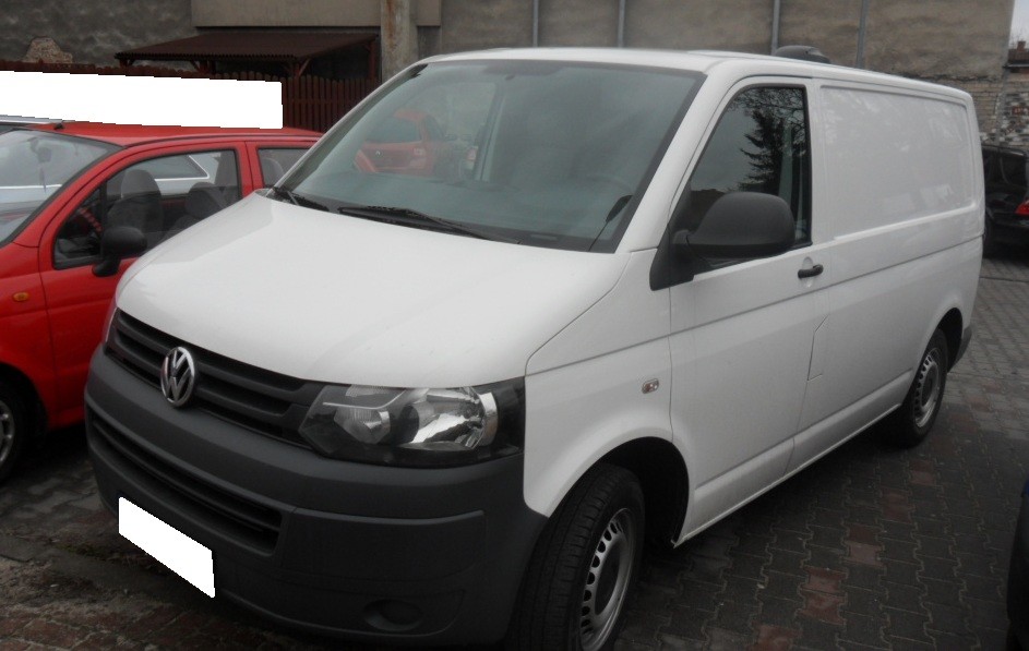 Volkswagen T5 other (20092016) Where is VIN Number
