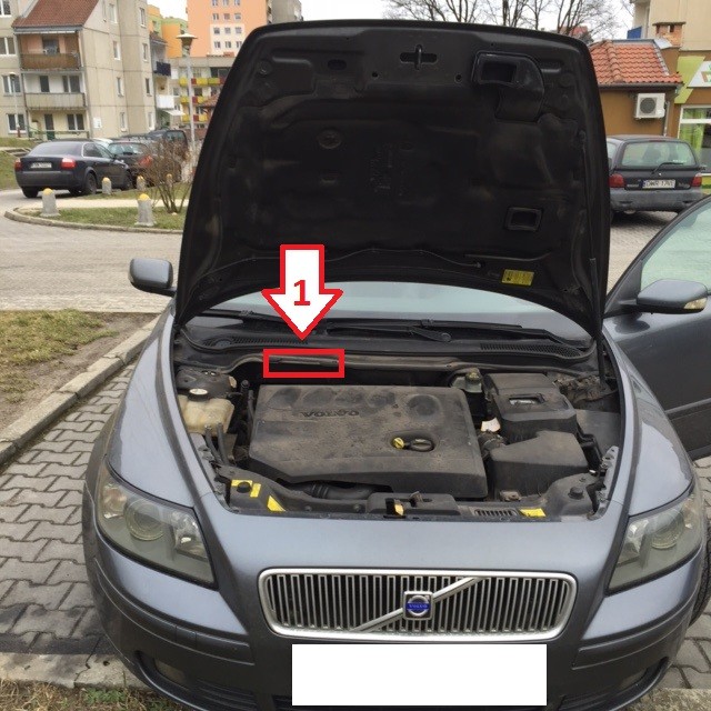 Volvo V50 (20042007) Where is VIN Number Find Chassis
