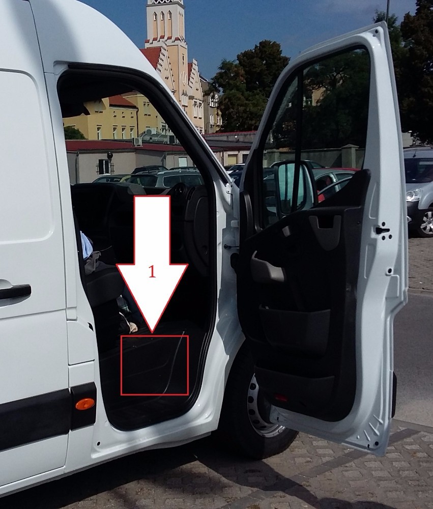 Renault Master (20142018) Where is VIN Number Find