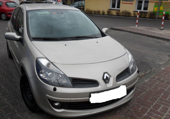 Renault Clio (20062012) Where is VIN Number Find