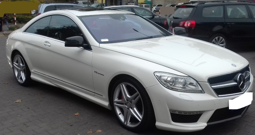 Mercedes-Benz Cl 63 Amg (2010-2018) - Where Is Vin Number | Find Chassis Number