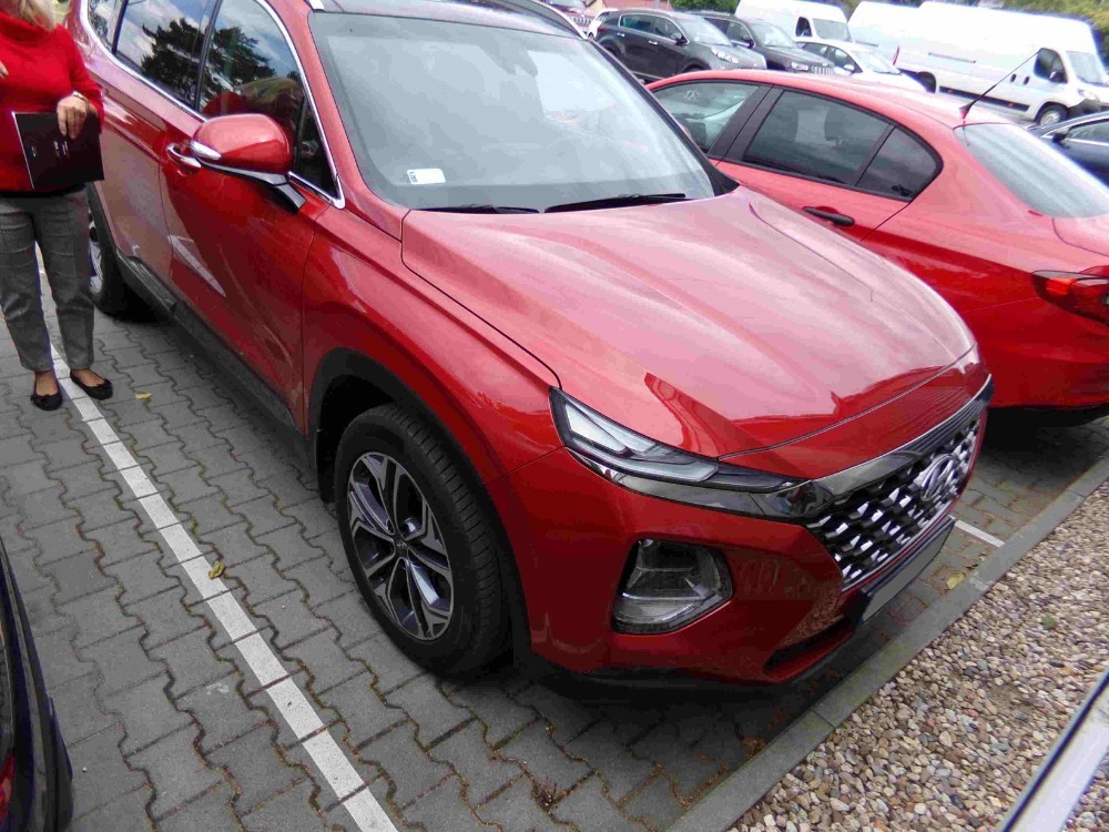 Hyundai Santa Fe (2019) Where is VIN Number Find Chassis Number