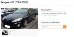 Peugeot vin decoder