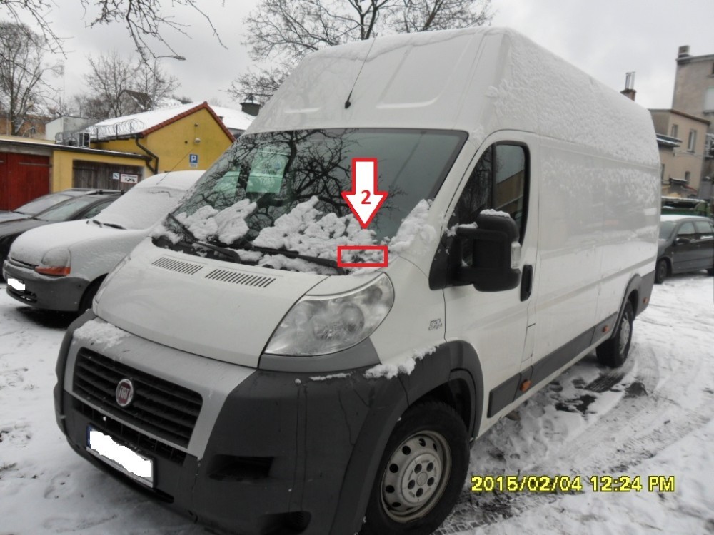 Fiat Ducato (20062011) Where is VIN Number Find