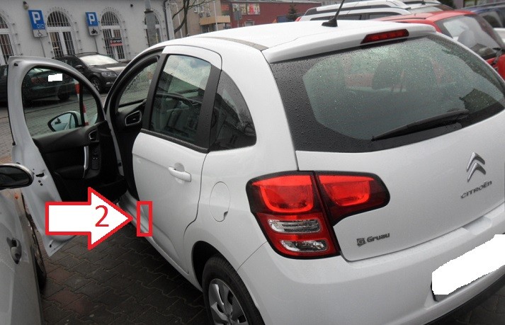 Citroën C3 (2010-2013) - Where Is Vin Number | Find Chassis Number