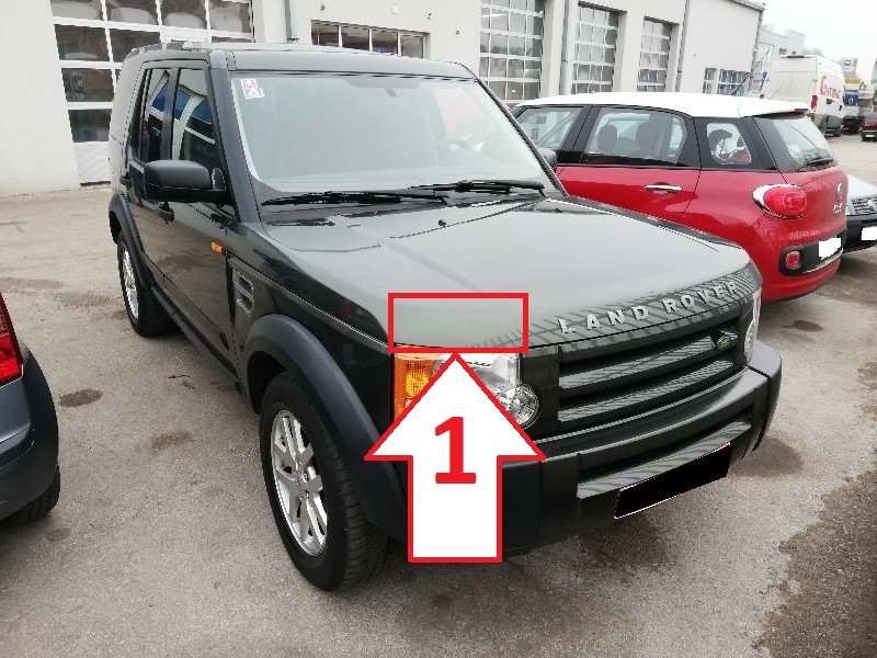 Land Rover Discovery (20042009) Where is VIN Number