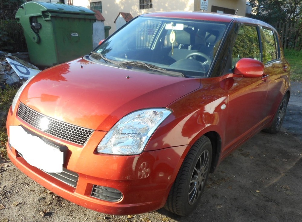 Suzuki Swift (2005-2010) - Where Is Vin Number | Find Chassis Number