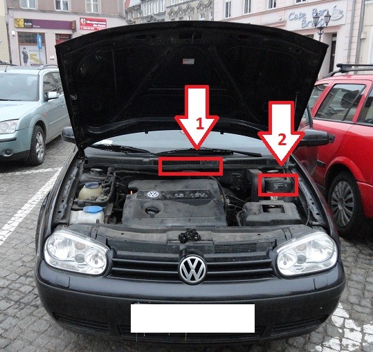 Volkswagen Golf Kombi (1999-2003) - Where Is Vin Number | Find Chassis Number