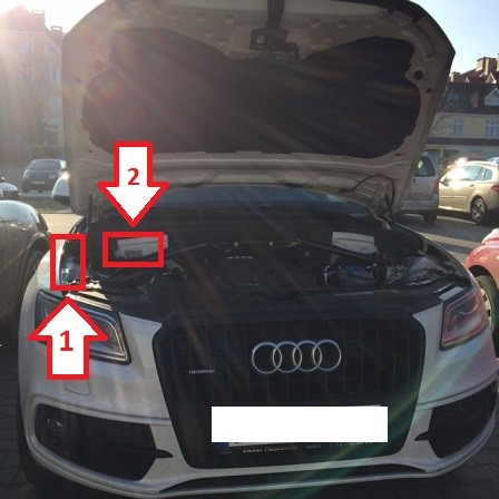 Audi Q5 (2012-2015) - Where is VIN Number | Find Chassis ... audi q5 fuse box 