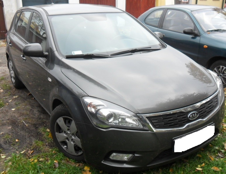 Kia ceed (20092012) Where is VIN Number Find Chassis